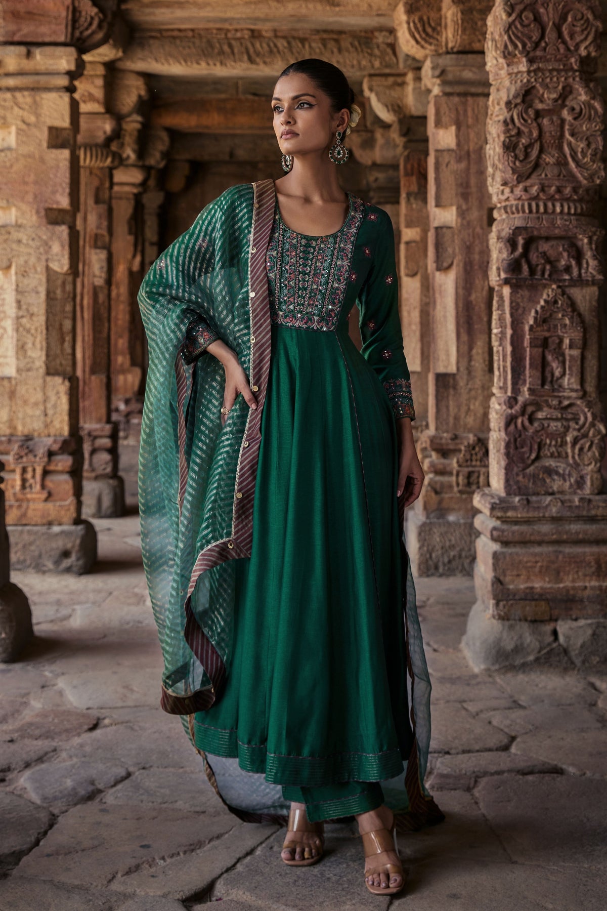 Zaha Anarkali Set