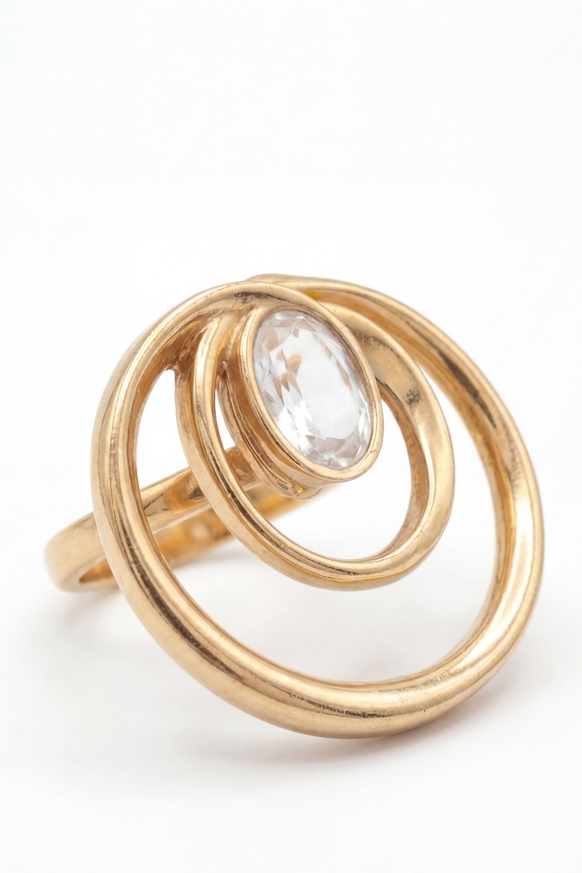 Wave Curve Ring