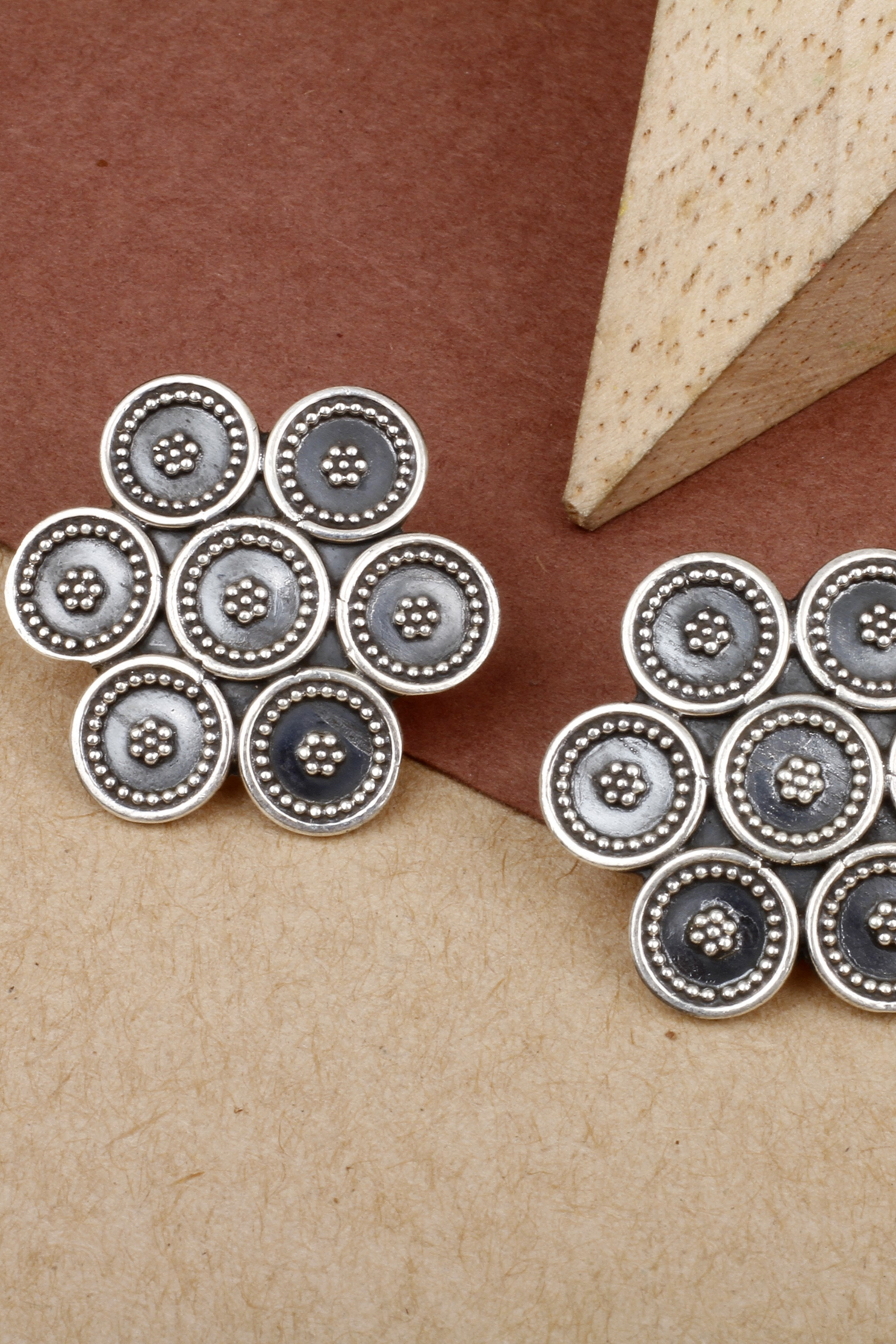Shanaya Silver Earrings