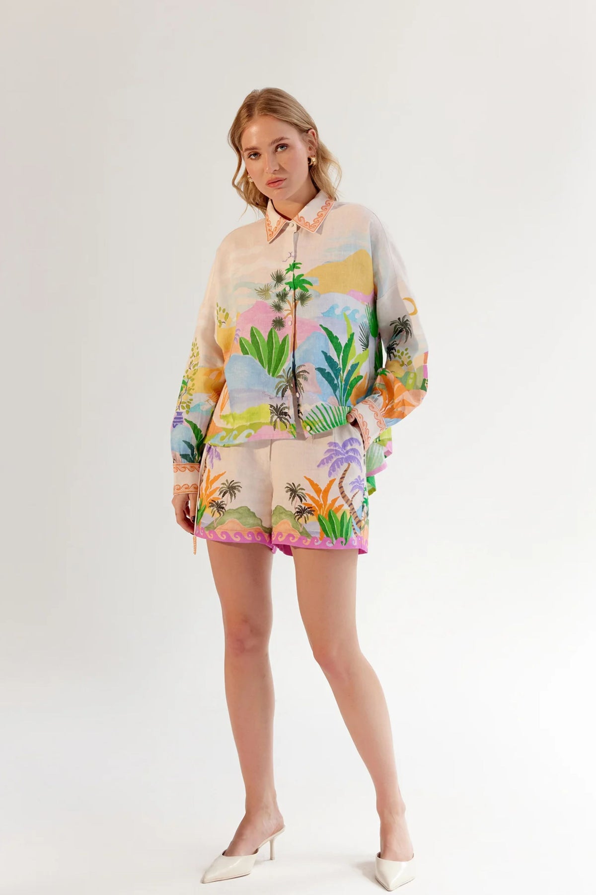 By the Sea Fleur Shirt