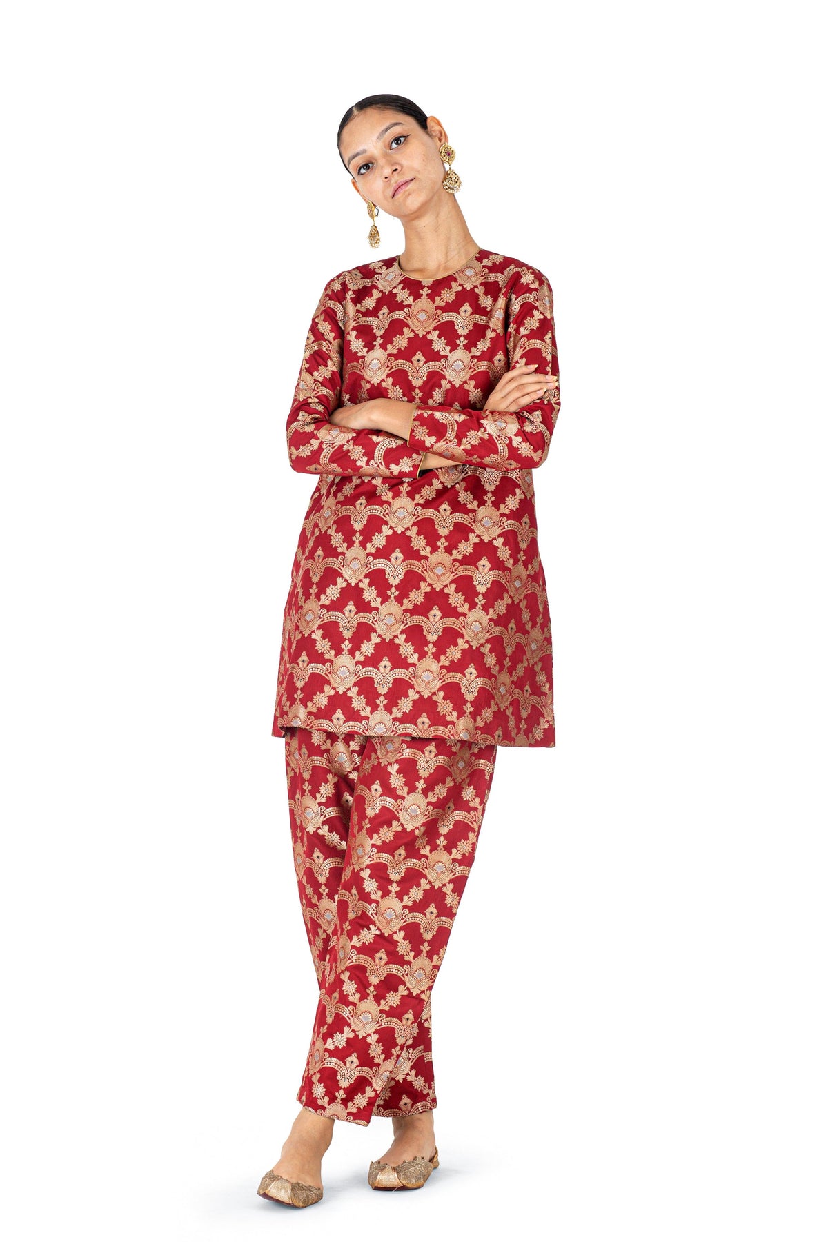 Velsao Brocade Kurta and Pants