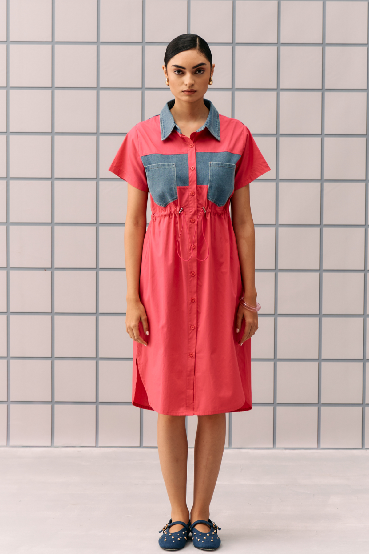 Fuscia Alles Dress