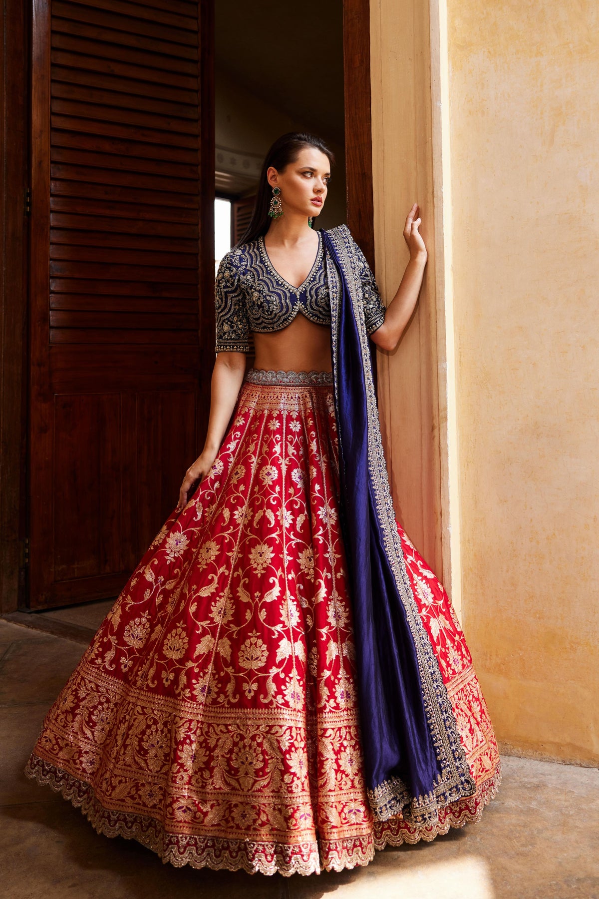 Red Lehenga Set