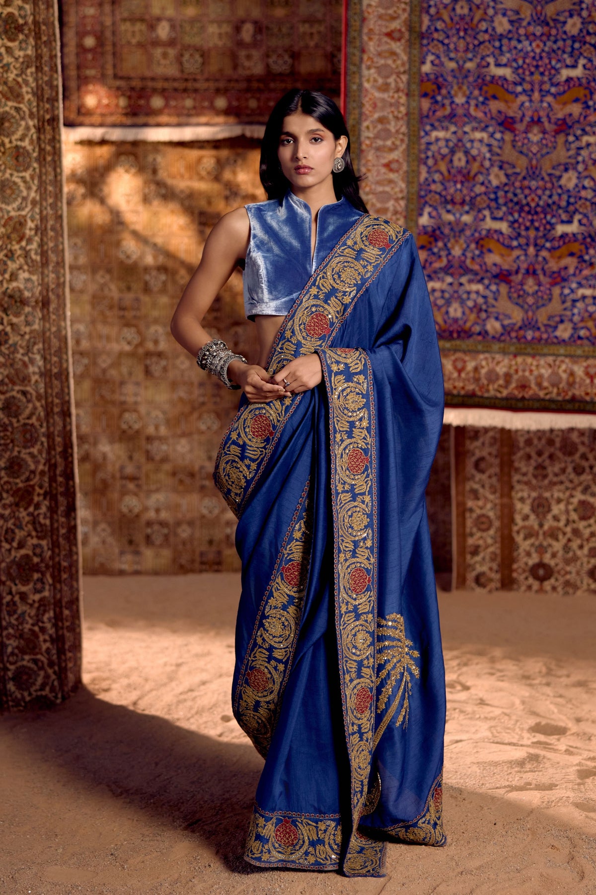 Zar Gulnaar Saree Set