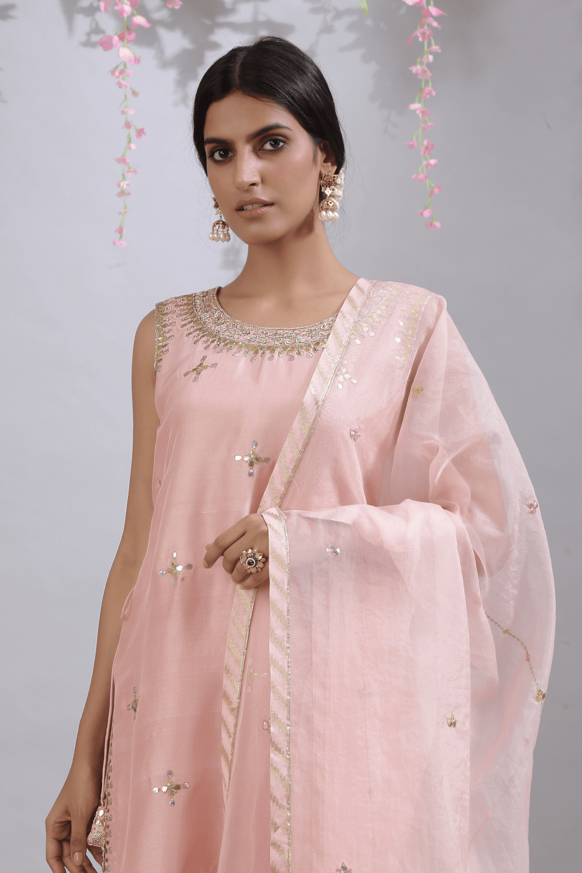 Sirohi Gottiya Gharara Set