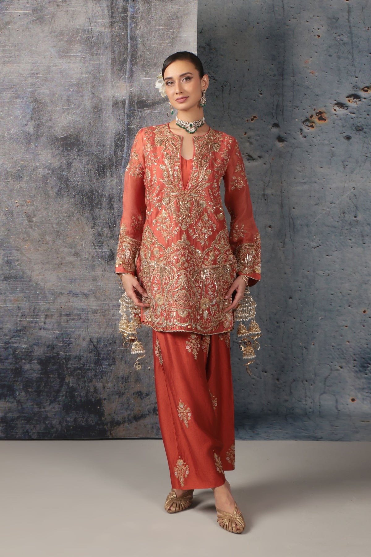 Jaal Farshi Kurta Set