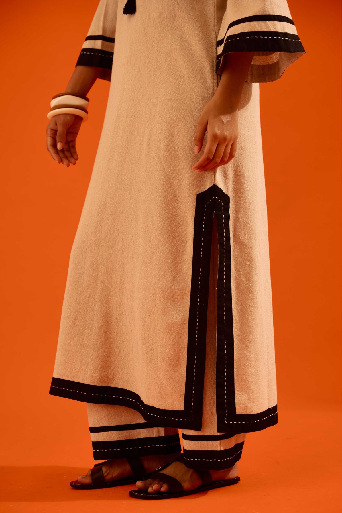 Jute Kurta Set