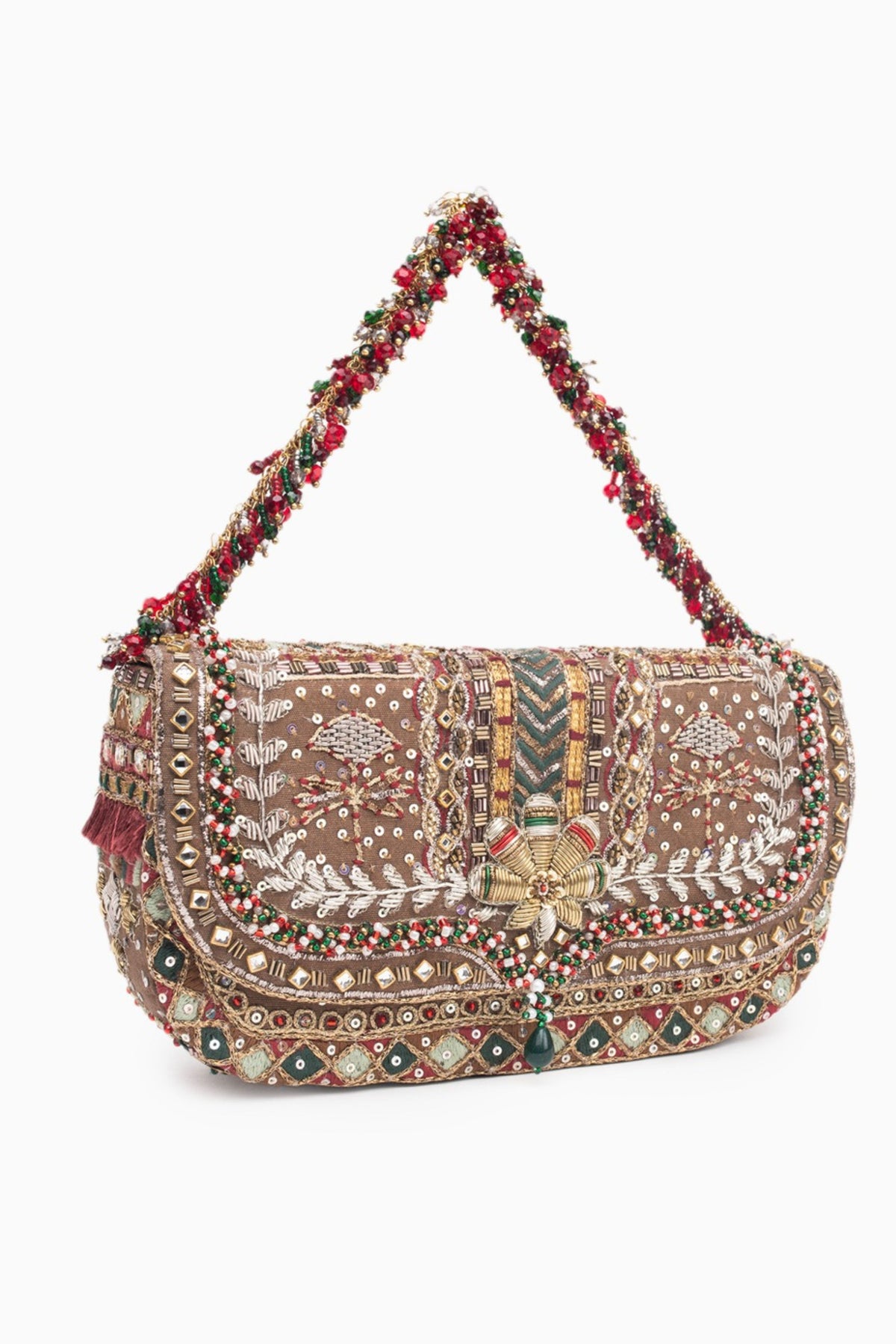 Noor Clutch – Vintage Gold