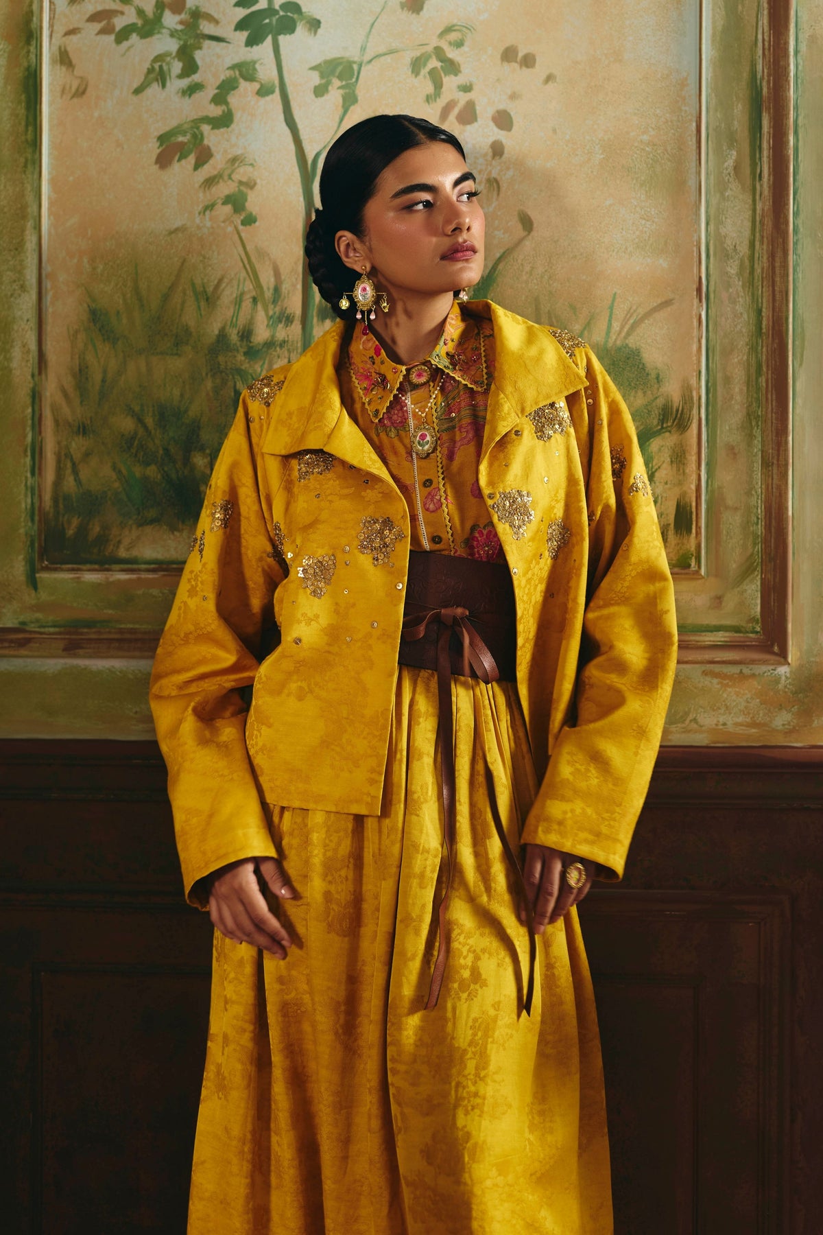Hiatus Skirt Jacket Set