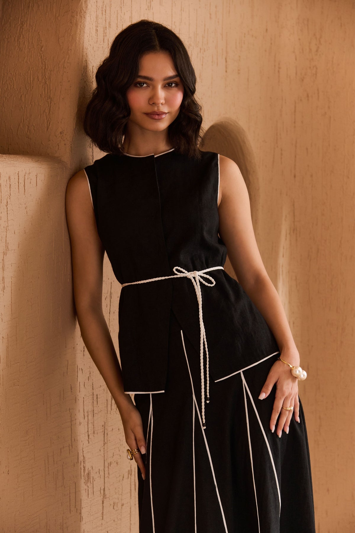 Loretta Black Co-ord Set