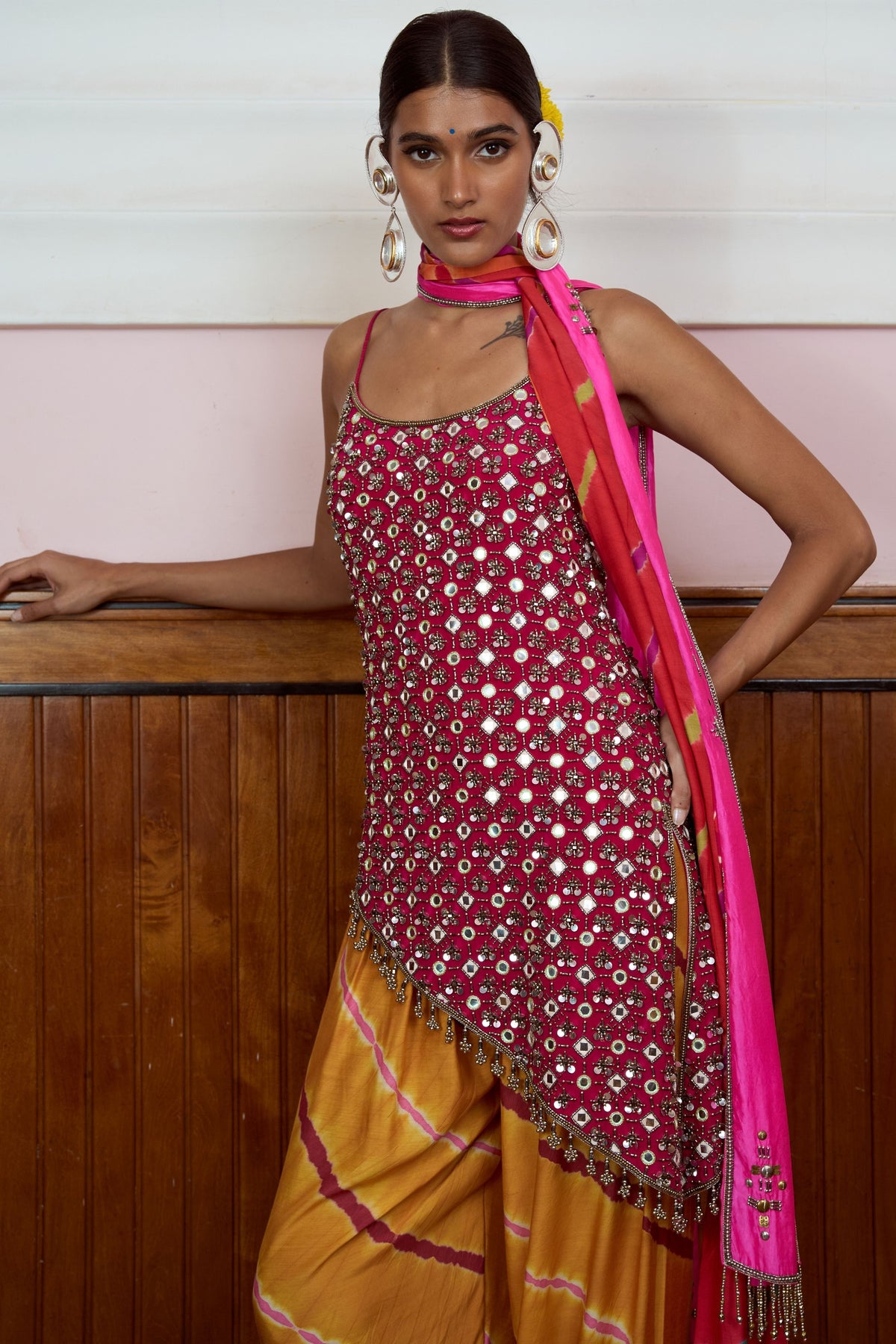 Jyoti Beaded Kurta Set