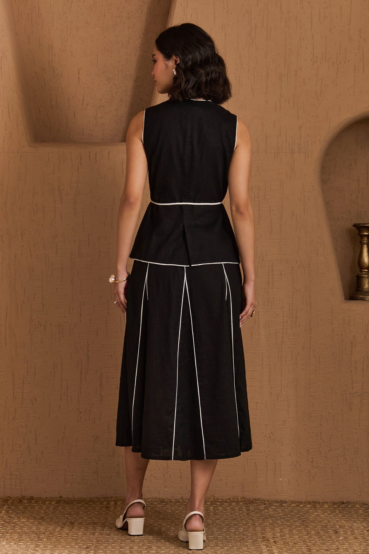 Loretta Black Co-ord Set