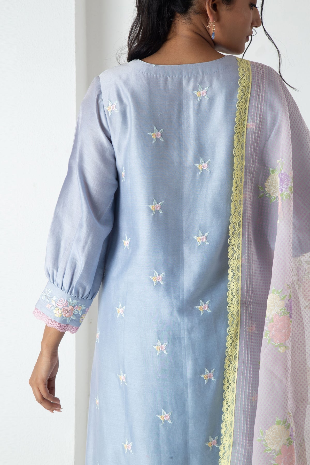 Blue Riona Kurta Set