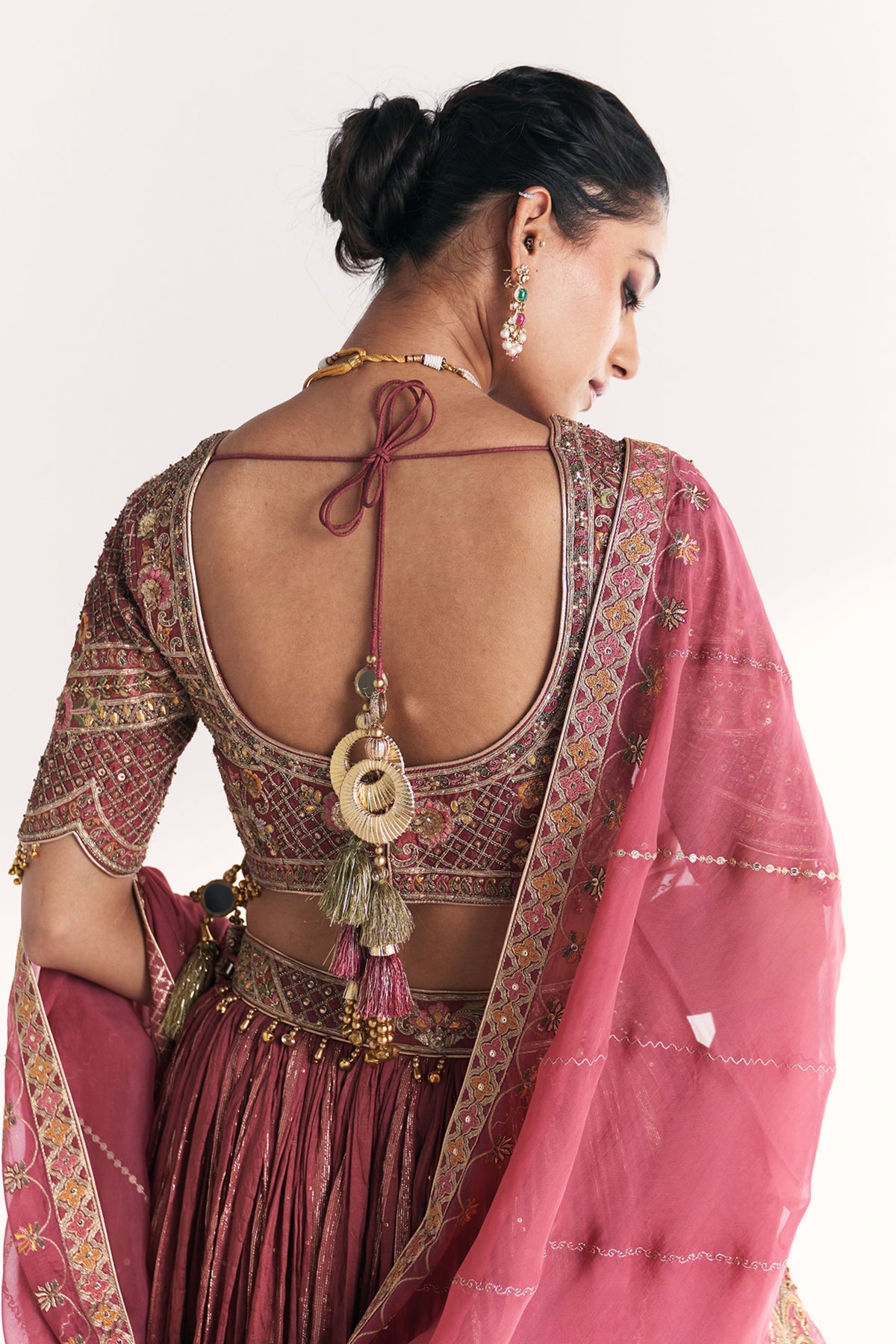 Fitoor Mauve Pink Lehenga Set