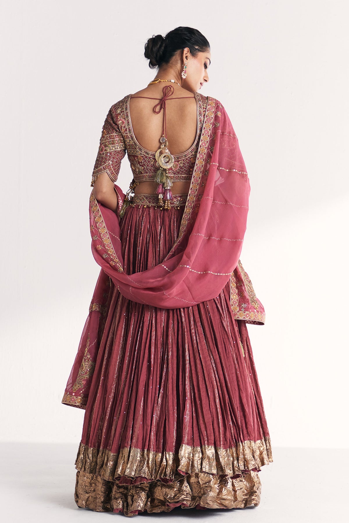 Fitoor Mauve Pink Lehenga Set