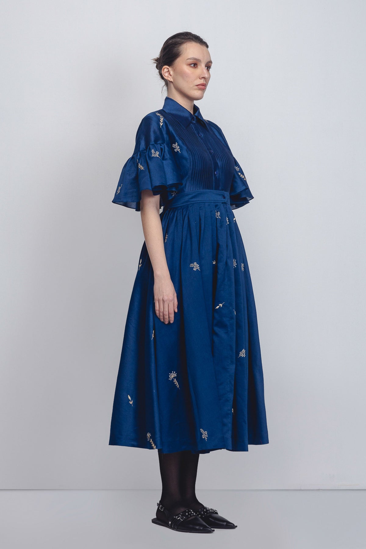 Fons Navy Dress