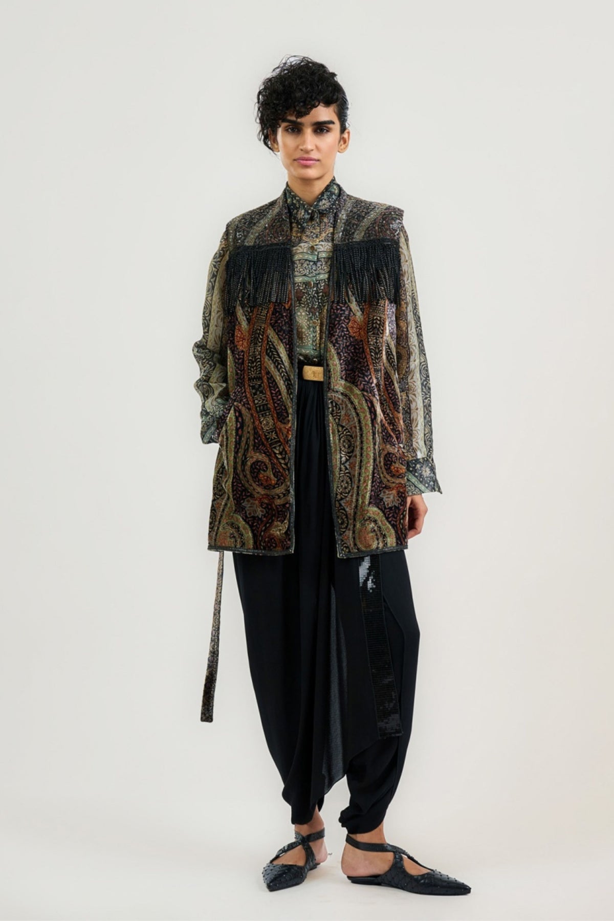 The Jamawar Evening Gillet