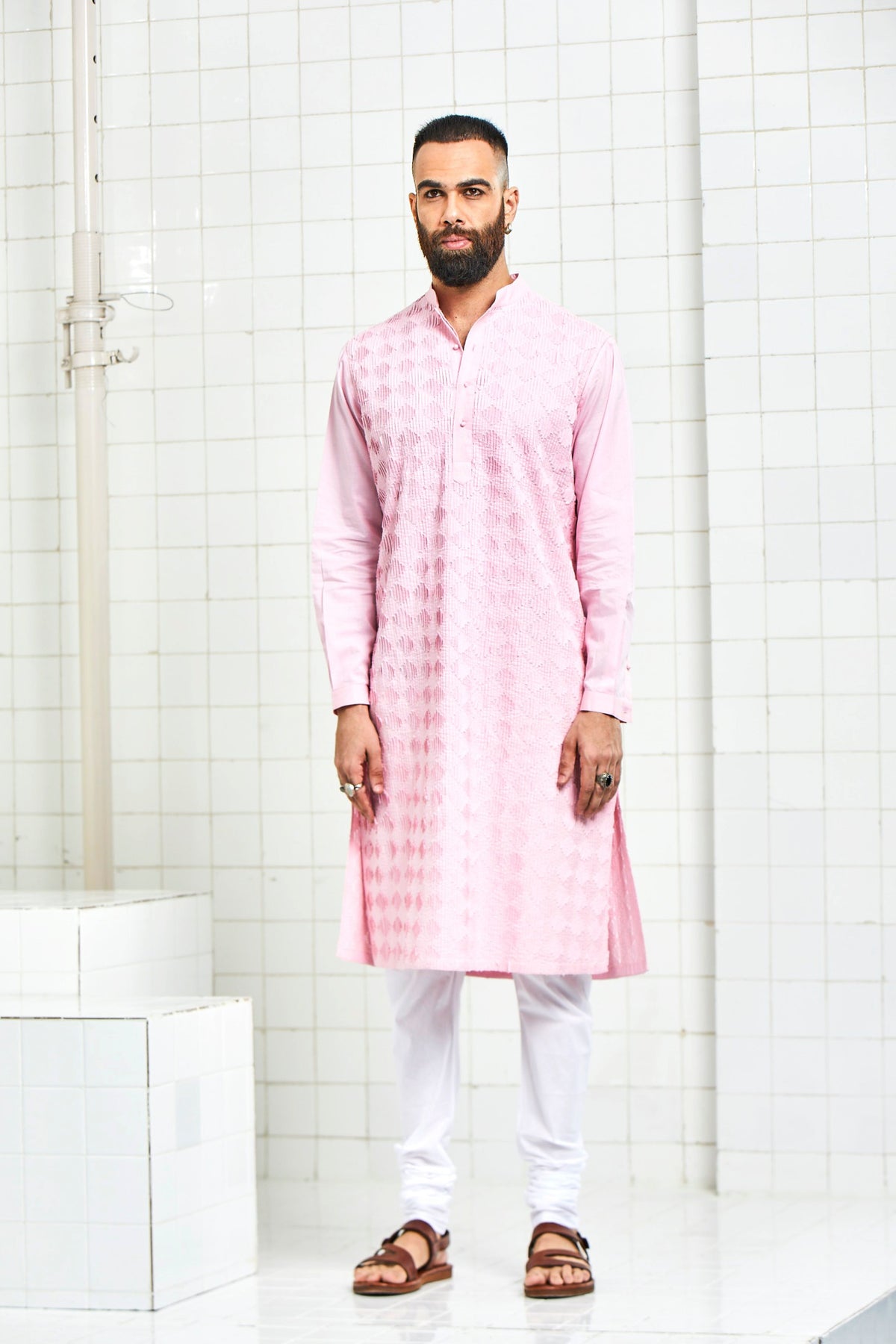 Balotra Textured Kurta Set