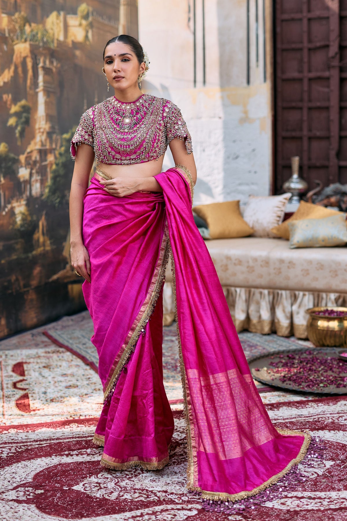 Manimaya Saree Set