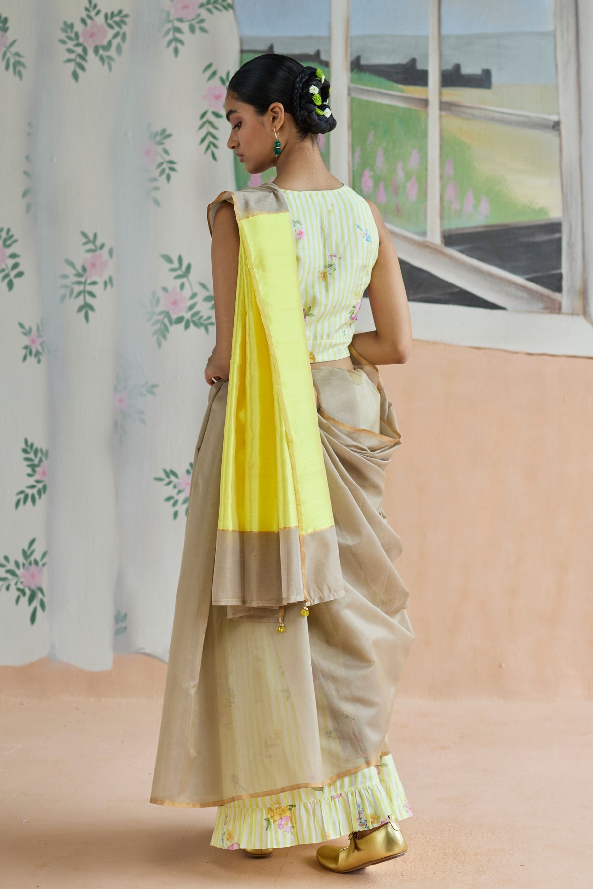 Sundaze Chanderi Sari