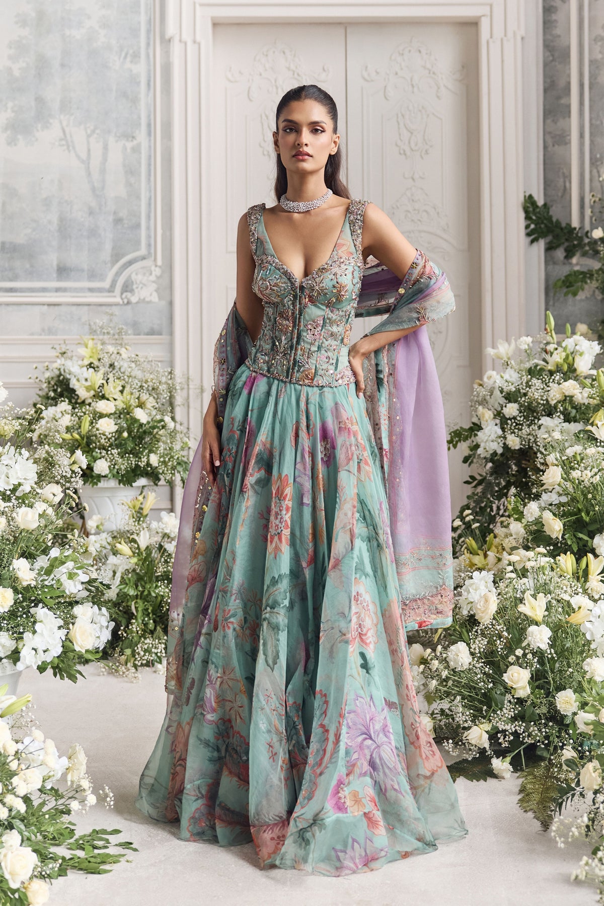 Samira Anarkali Set