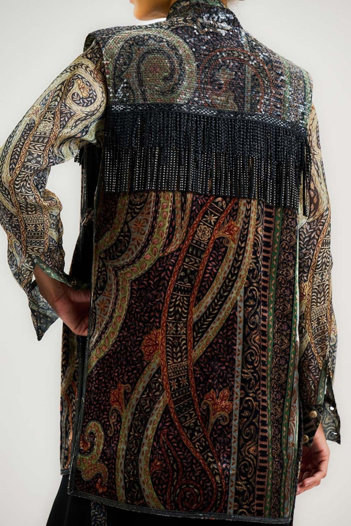 The Jamawar Evening Gillet