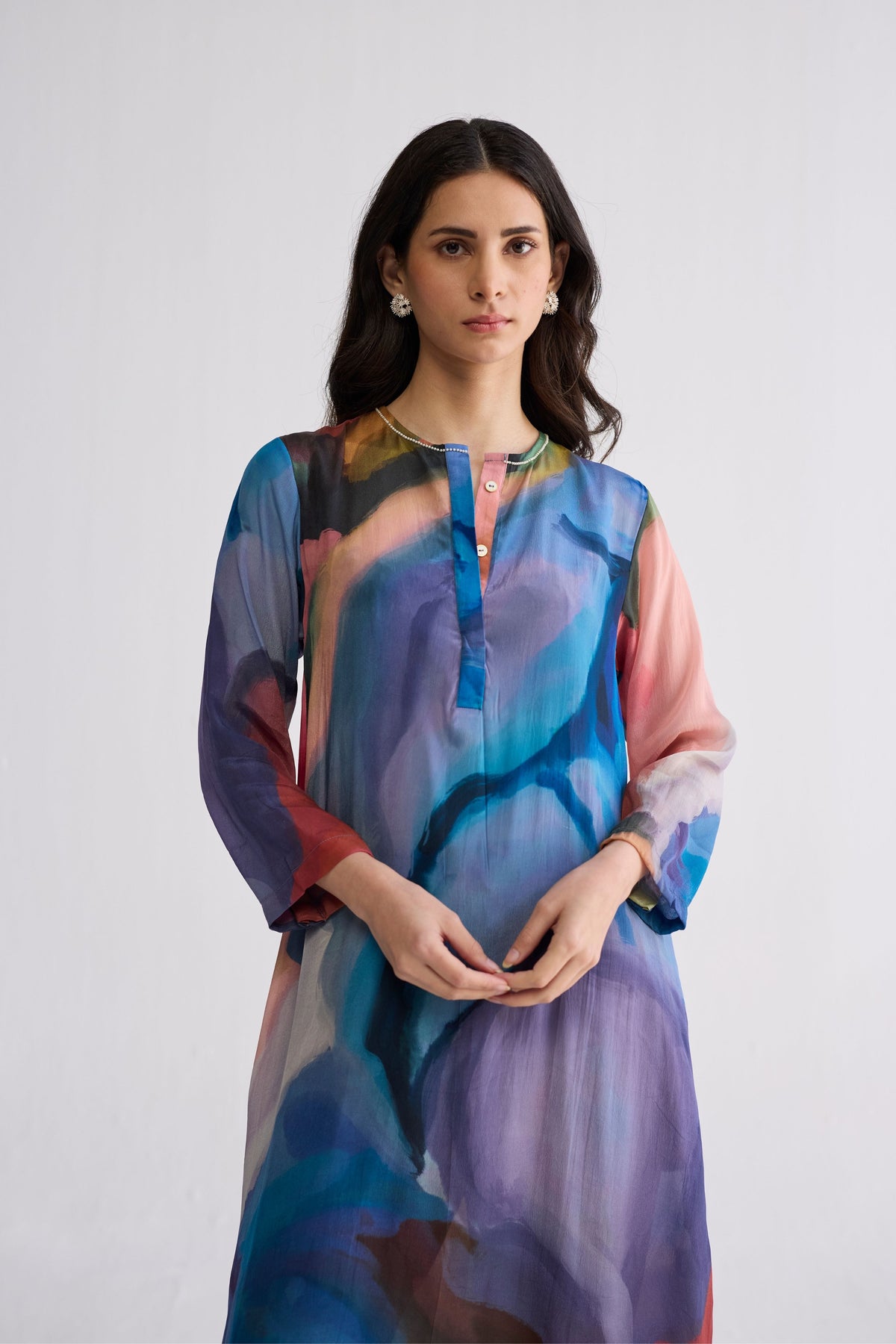 Rainbow Garden Kurta Set