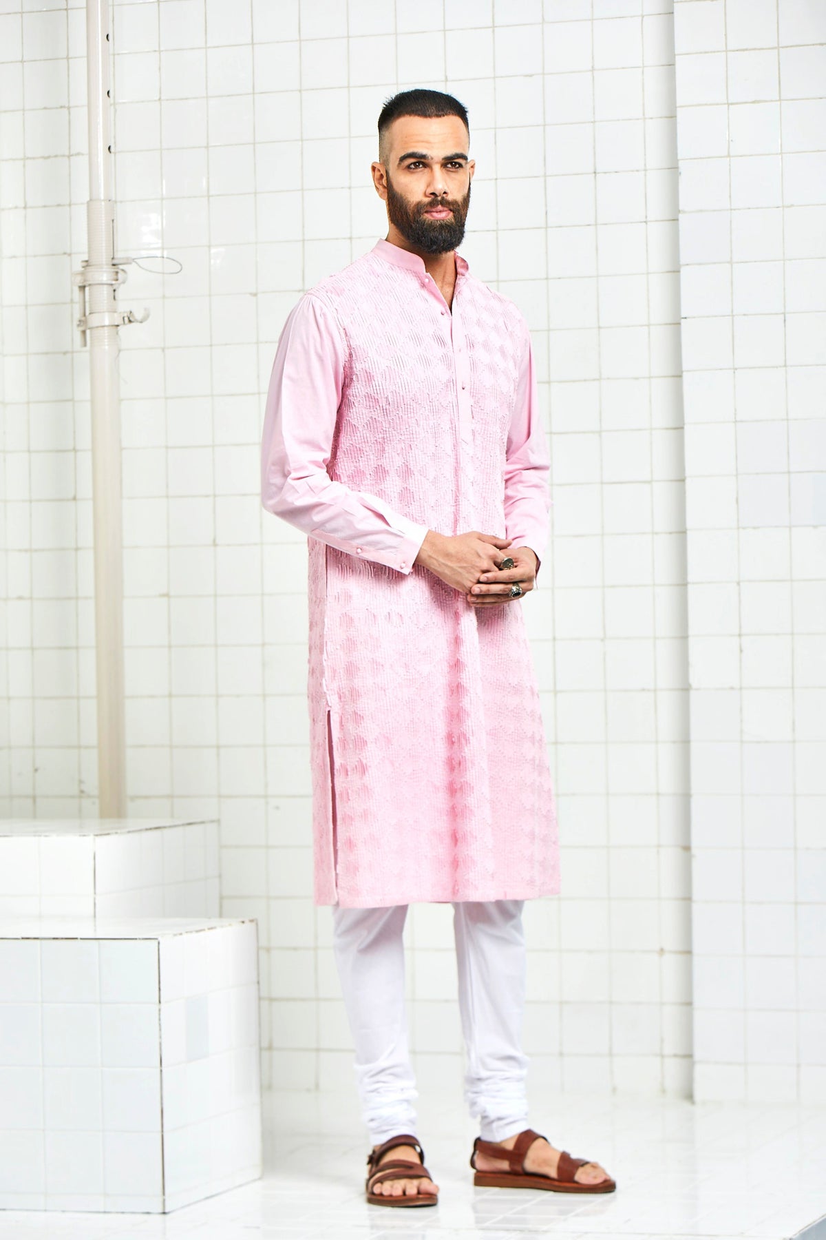 Balotra Textured Kurta Set