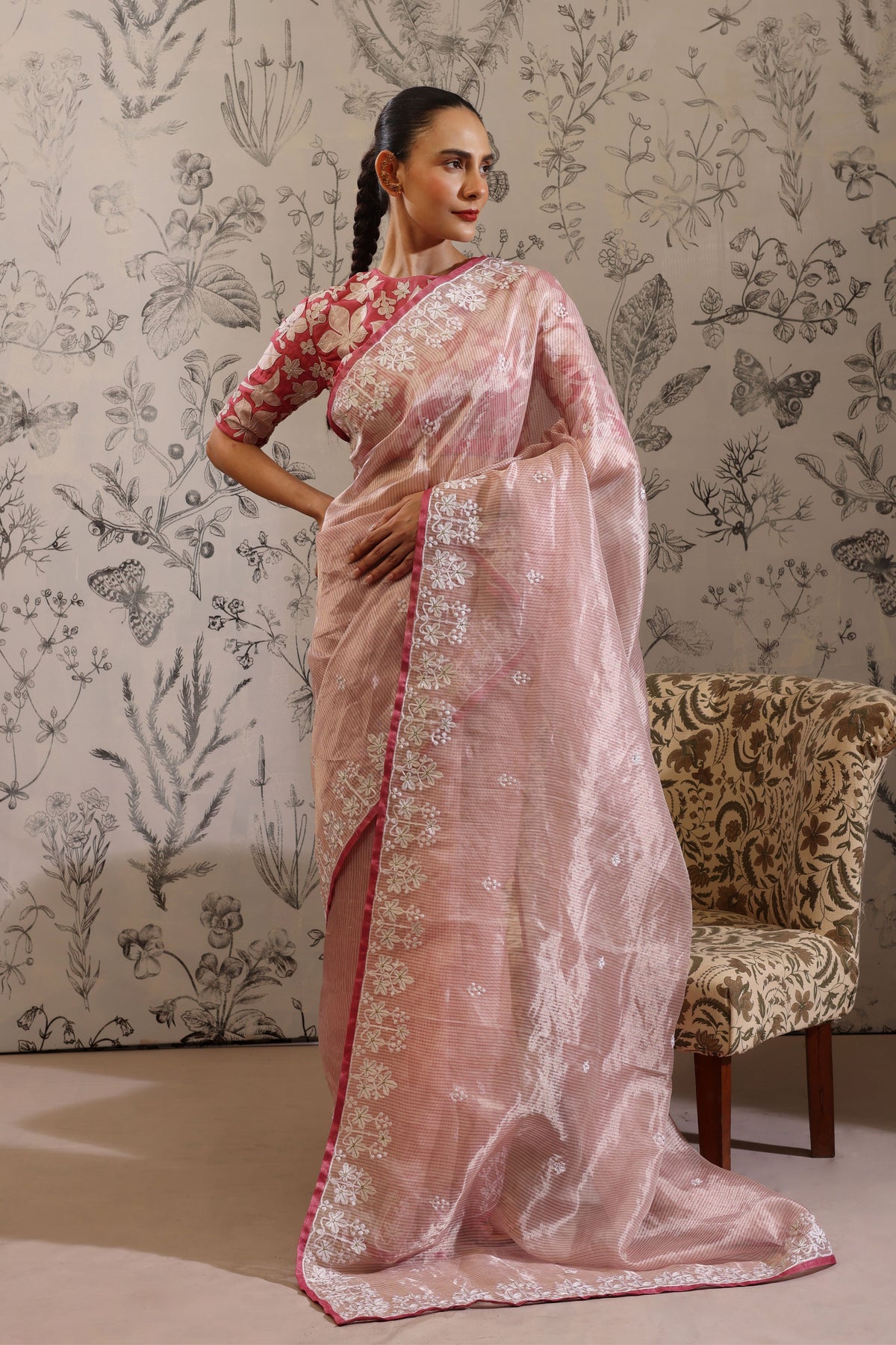Plaksha Saree Set