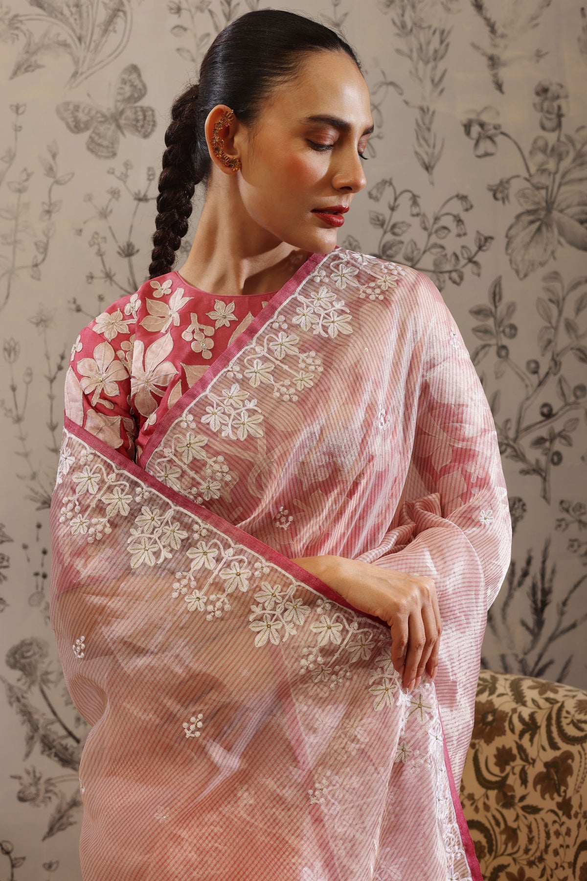 Plaksha Saree Set