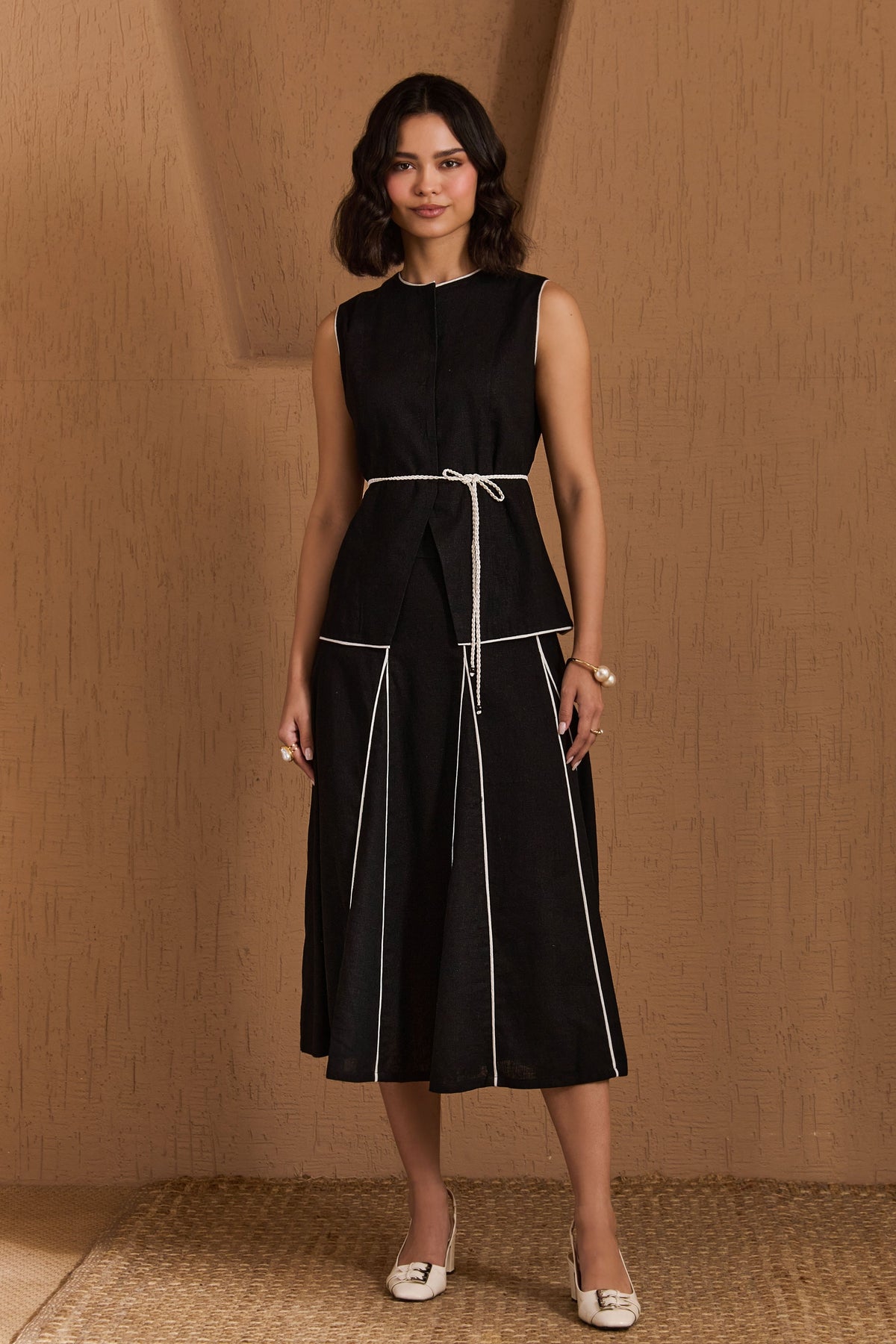 Loretta Black Co-ord Set
