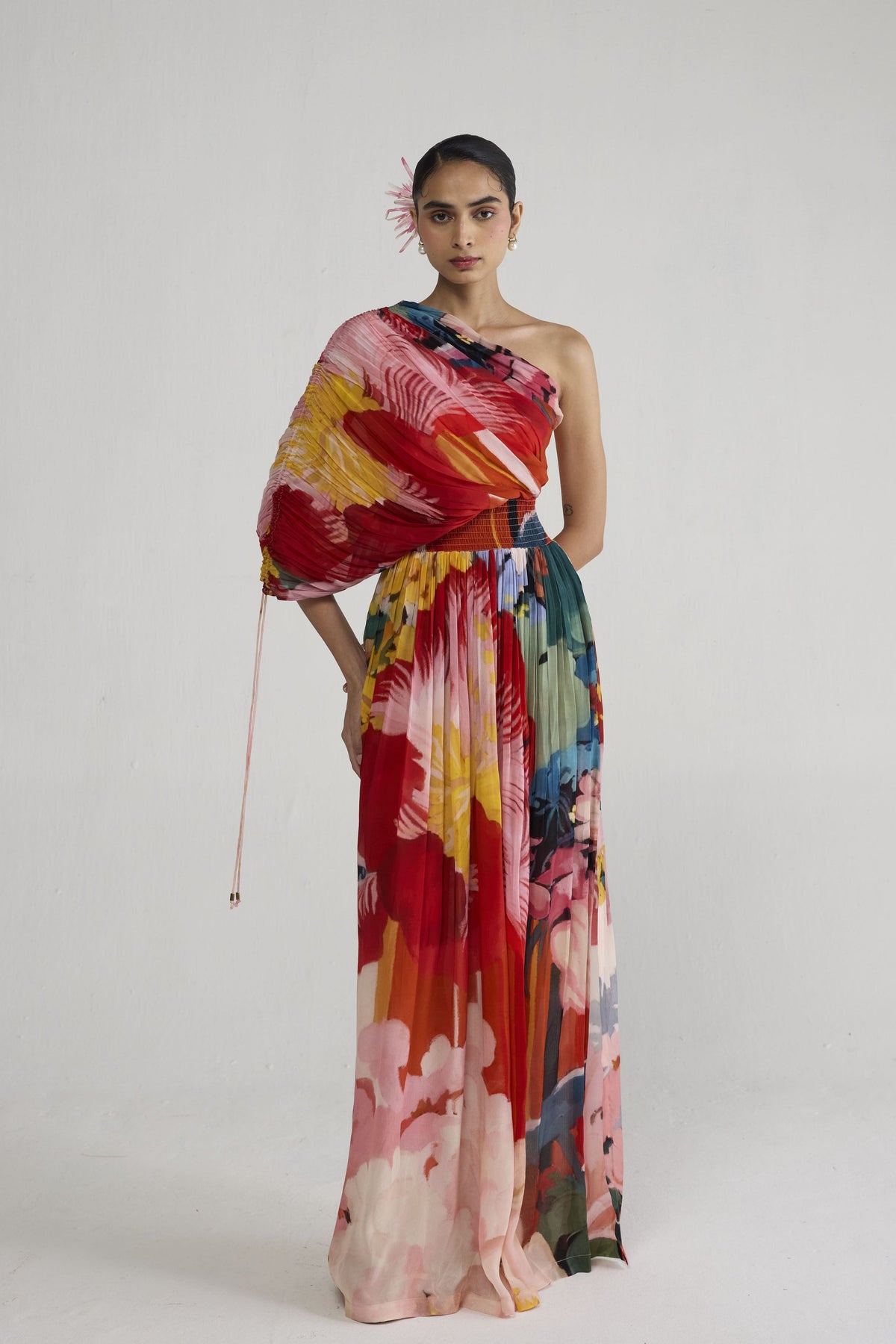 Obu One Shoulder Dress