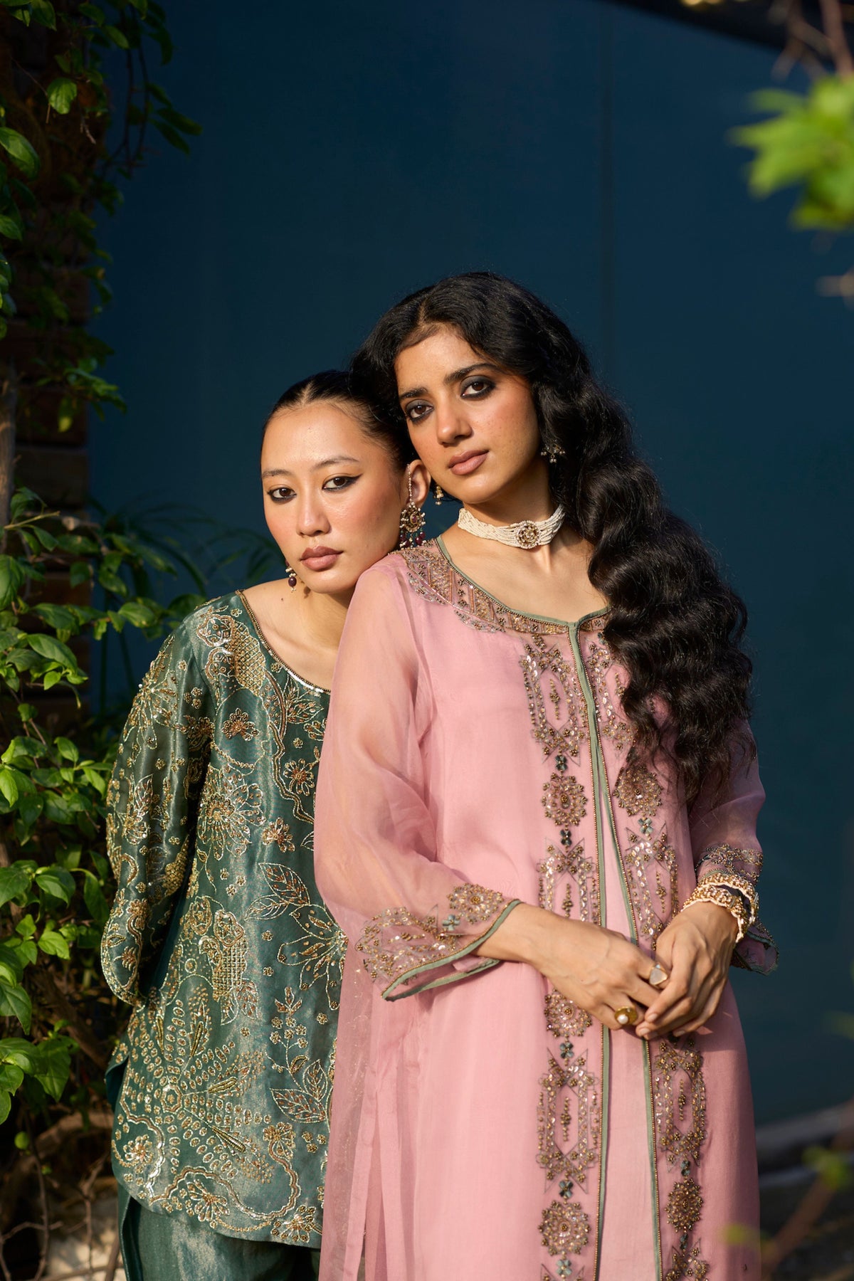Pink Rawani Kurta Set