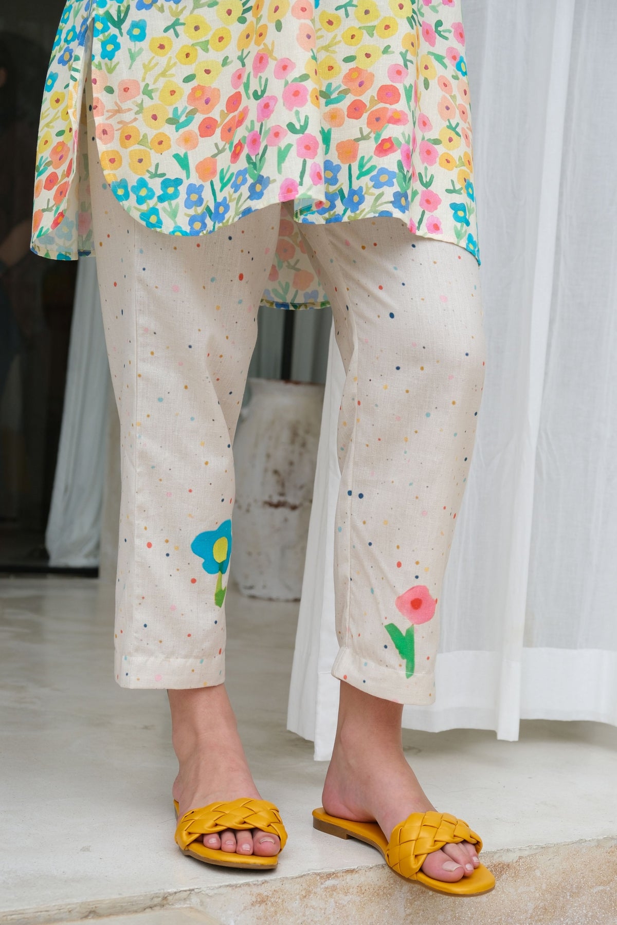 Camelia Ivory Pants
