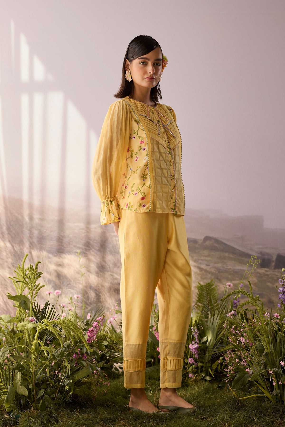 Sunray Pintuck Shirt