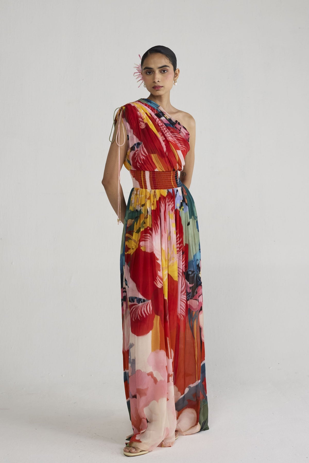 Obu One Shoulder Dress