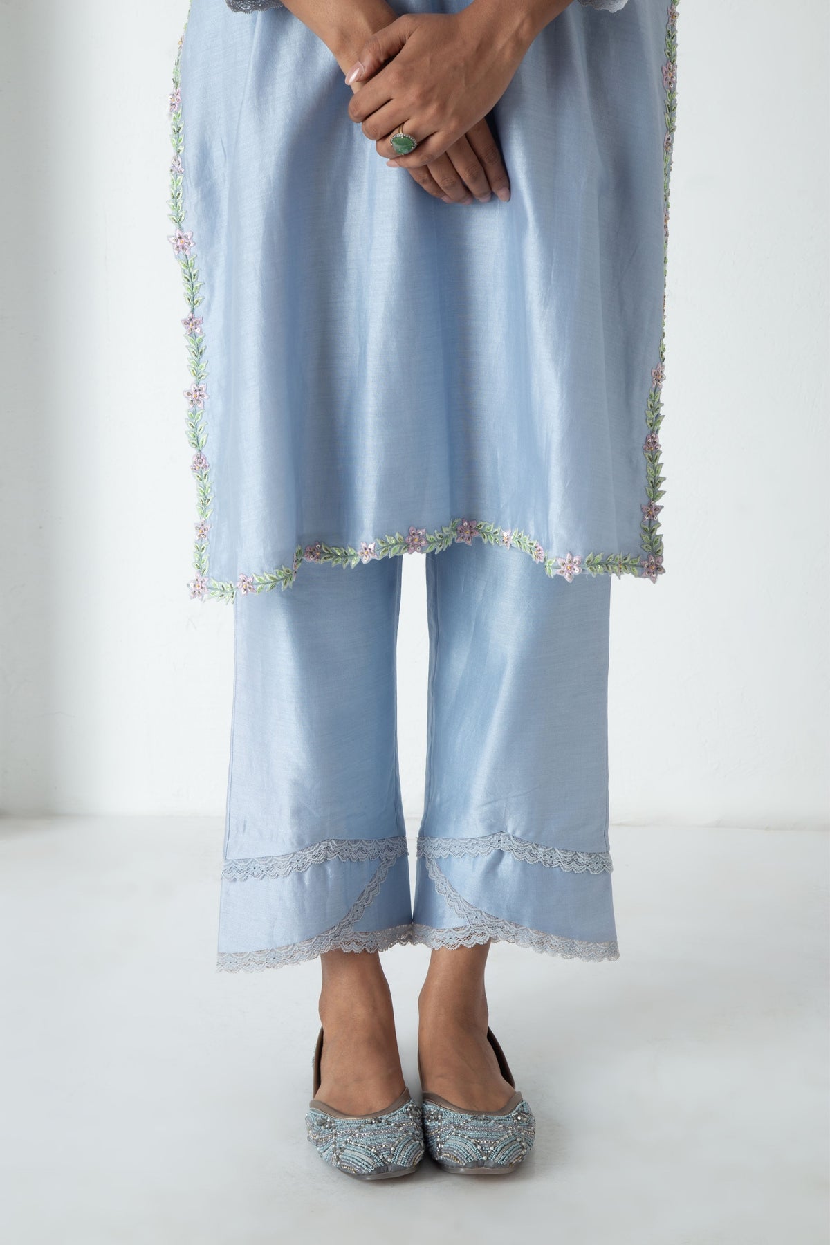 Blue Liya Kurta Set