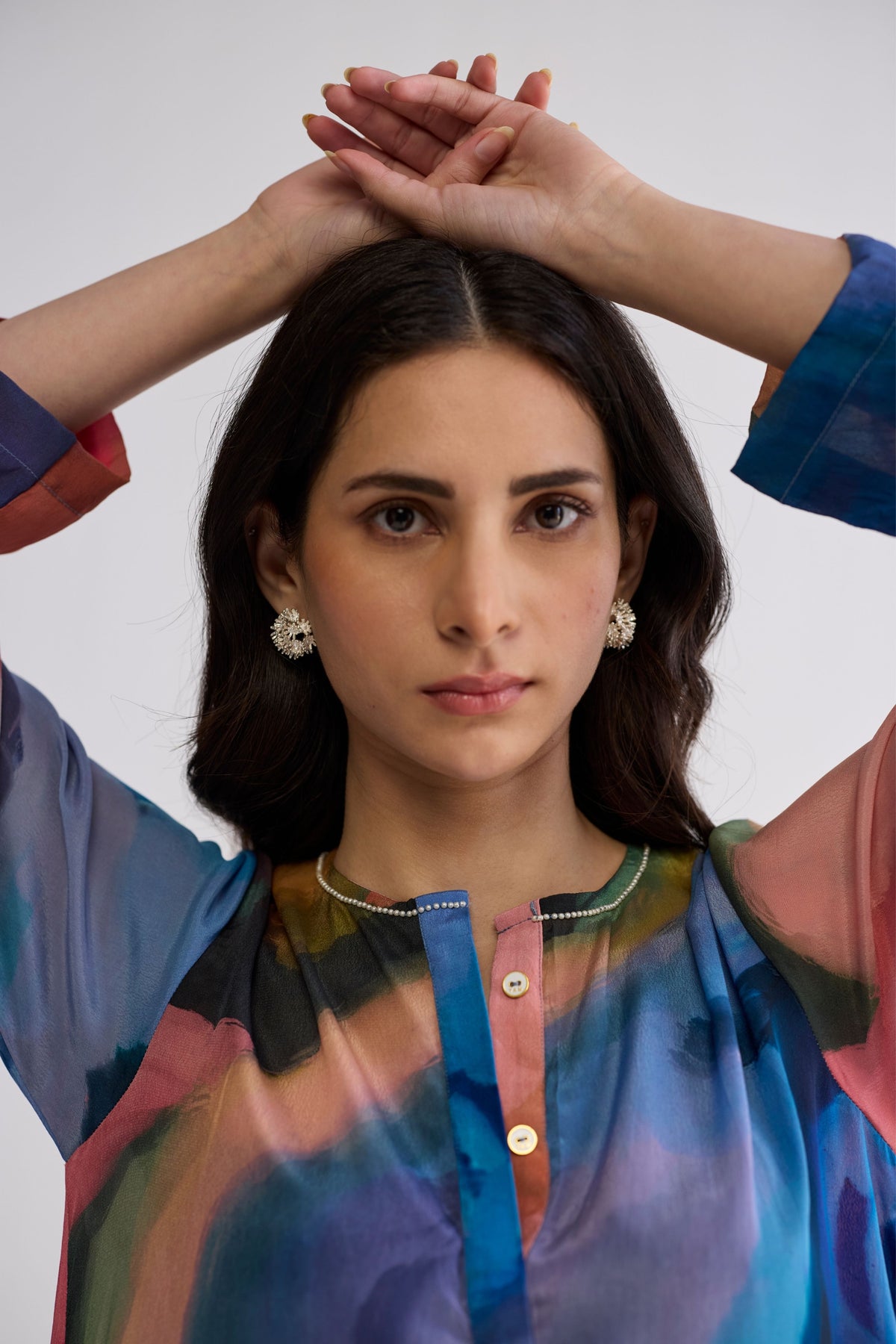Rainbow Garden Kurta Set