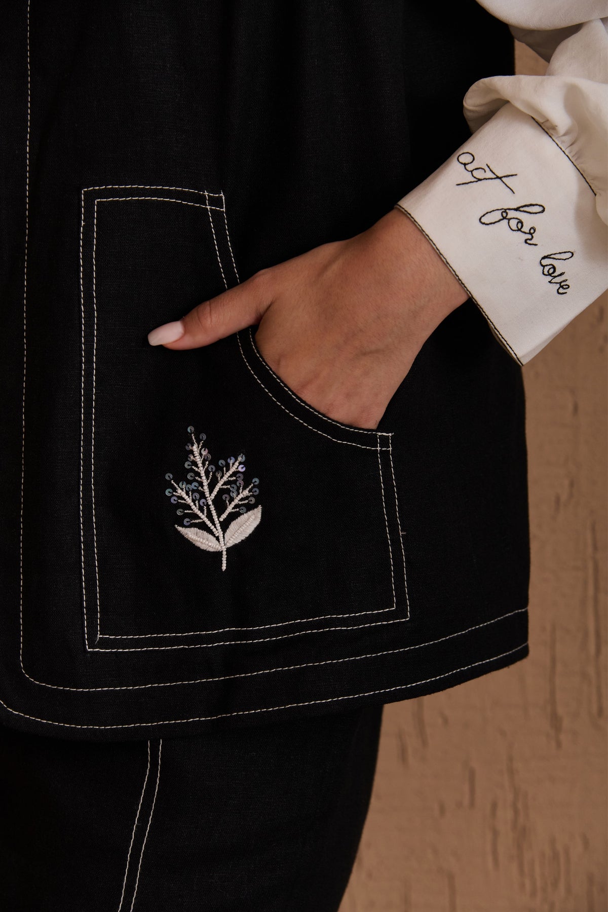 Annabel Black Co-ord Set