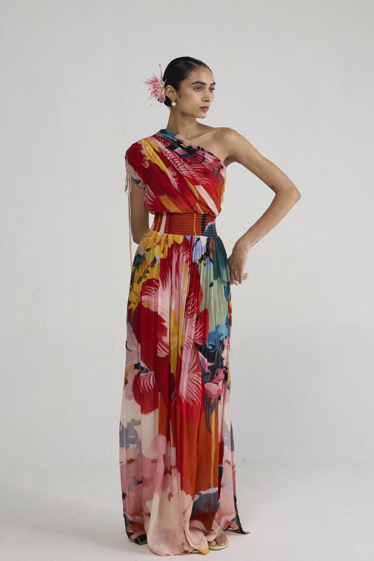 Obu One Shoulder Dress