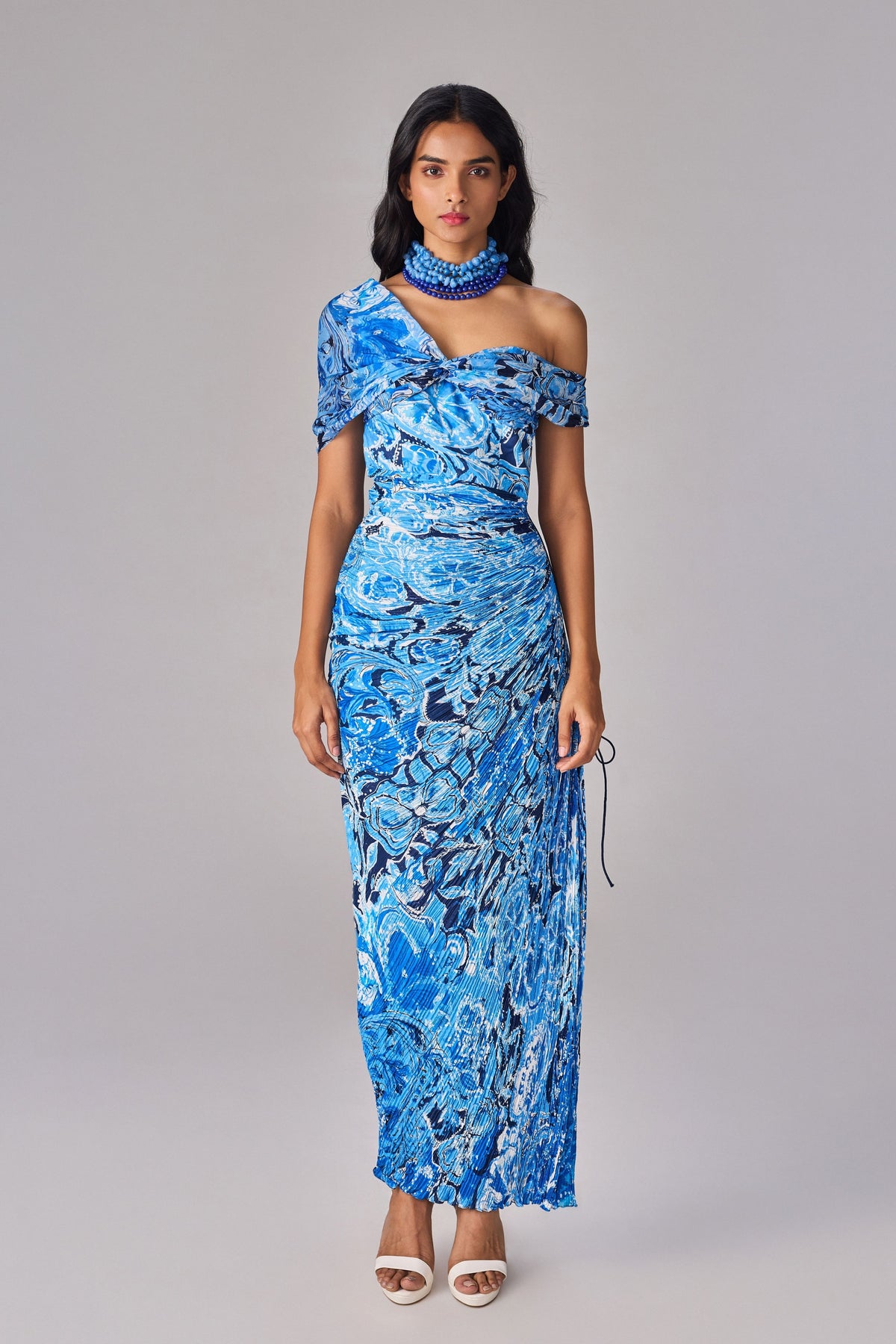 Ocean Flowers Leena Dress