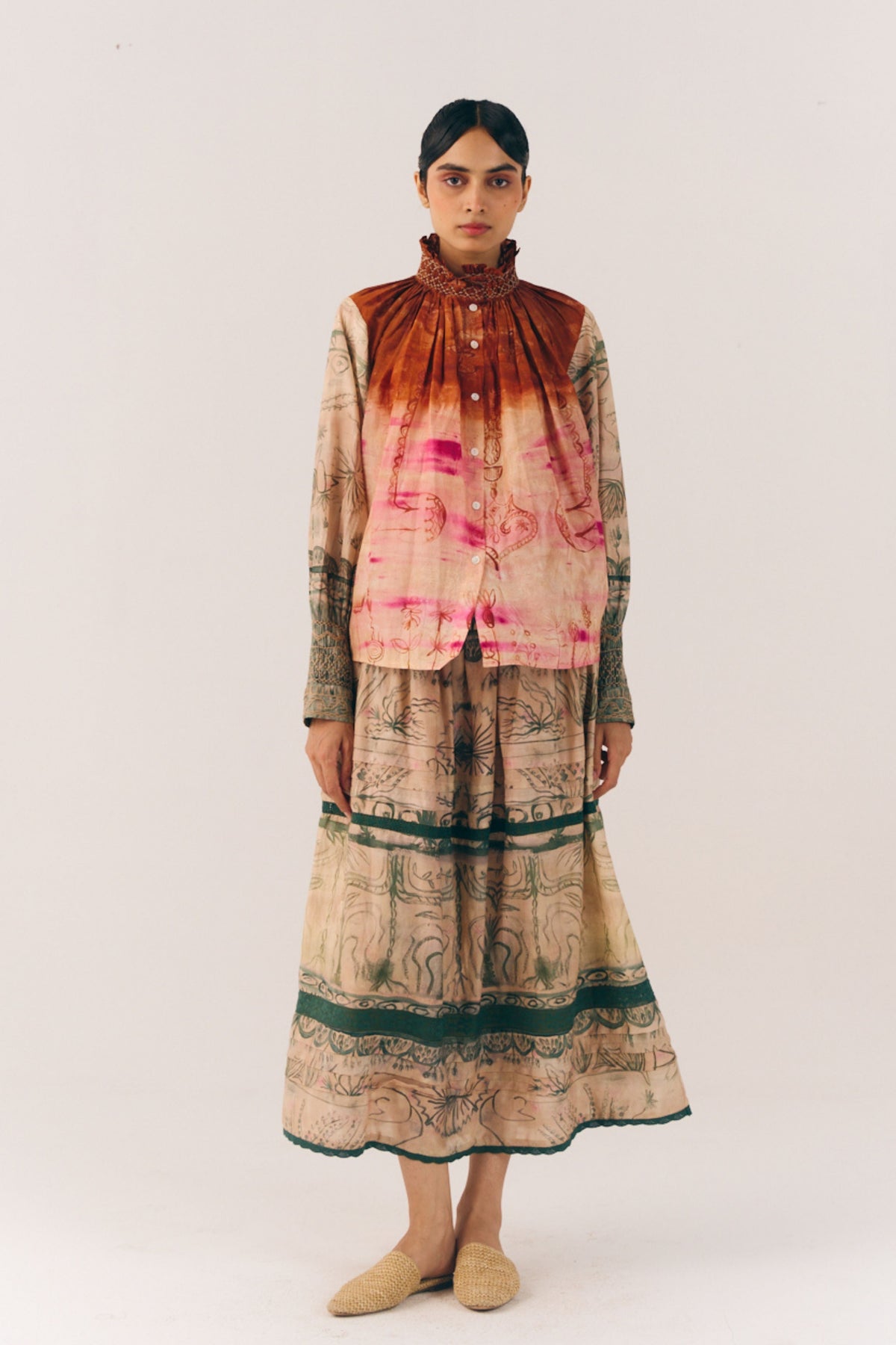 Farmer Sai Skirt Set