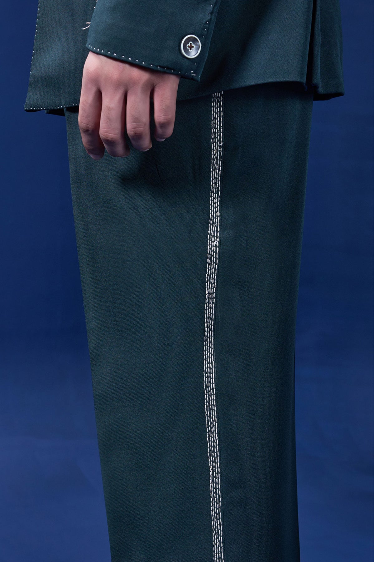 Embroidered Horse Blazer Blazer Set
