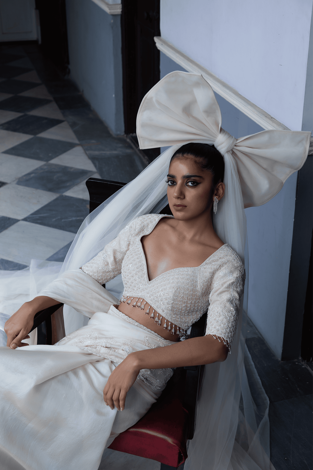 Exclusive Handloom Tissue Bridal Saree