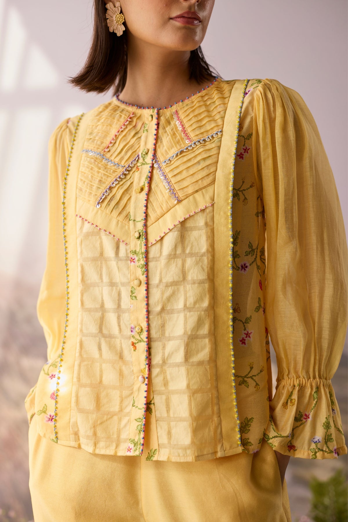 Sunray Pintuck Shirt