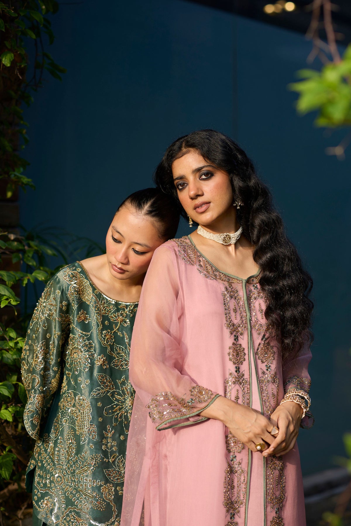 Pink Rawani Kurta Set