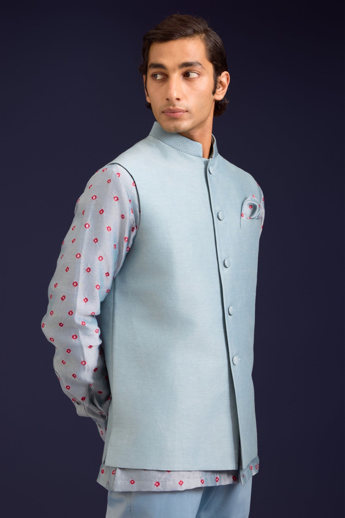 Light Blue Bundi Set