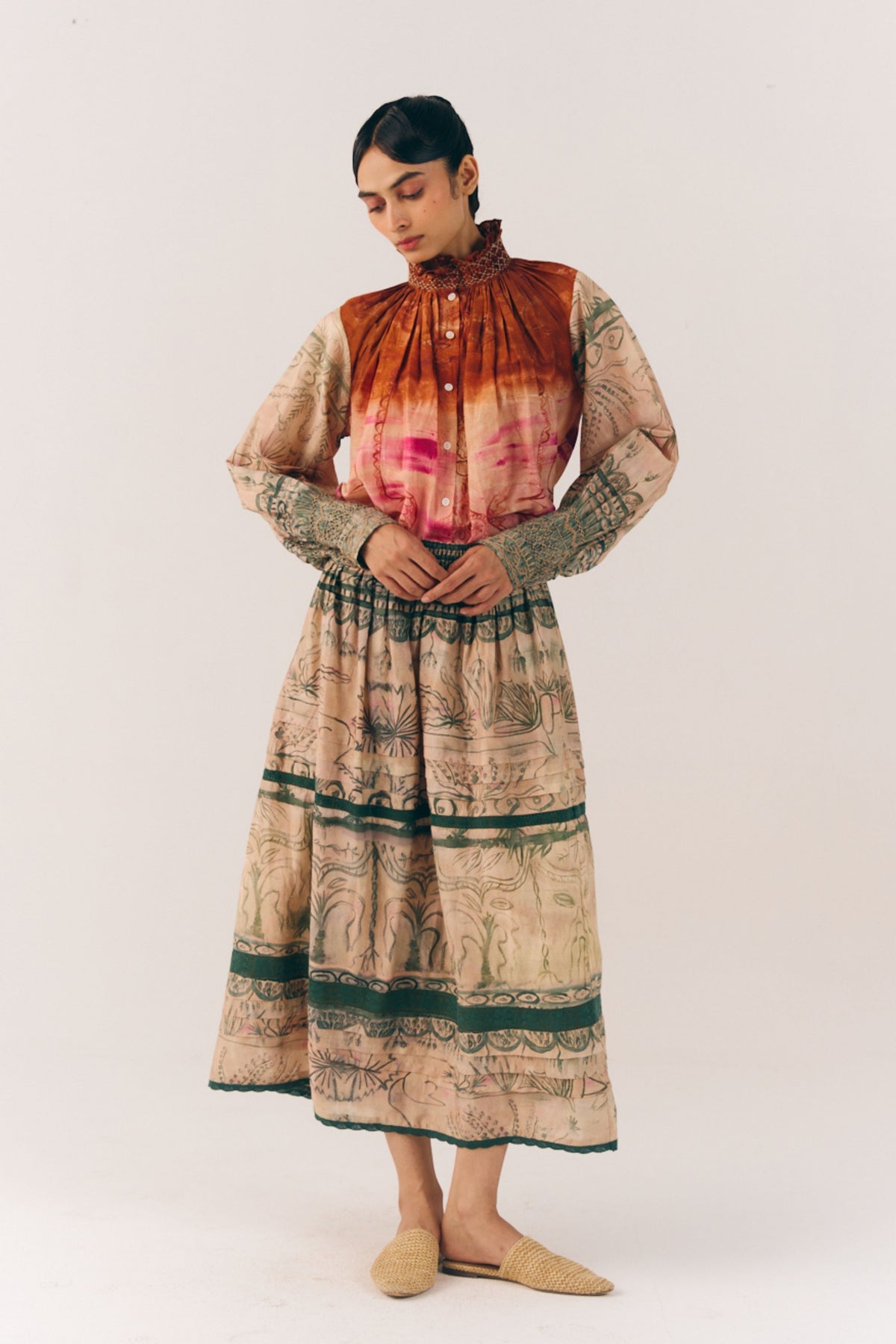 Farmer Sai Skirt Set
