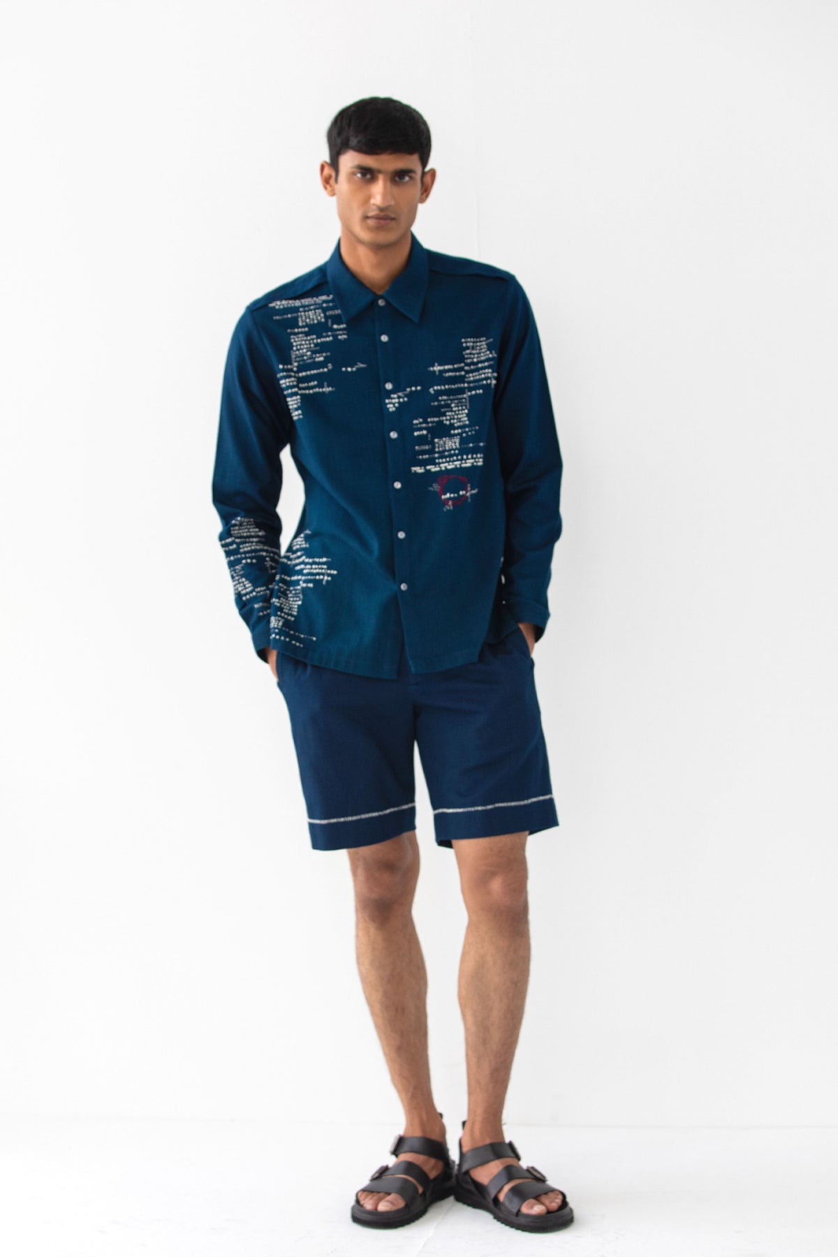 Asemic Full-sleeved Shirt