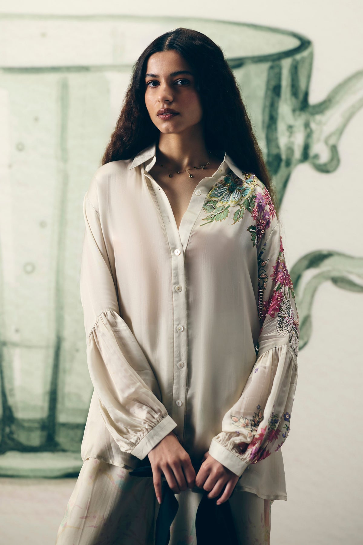 Aika Satin Co-ord Set